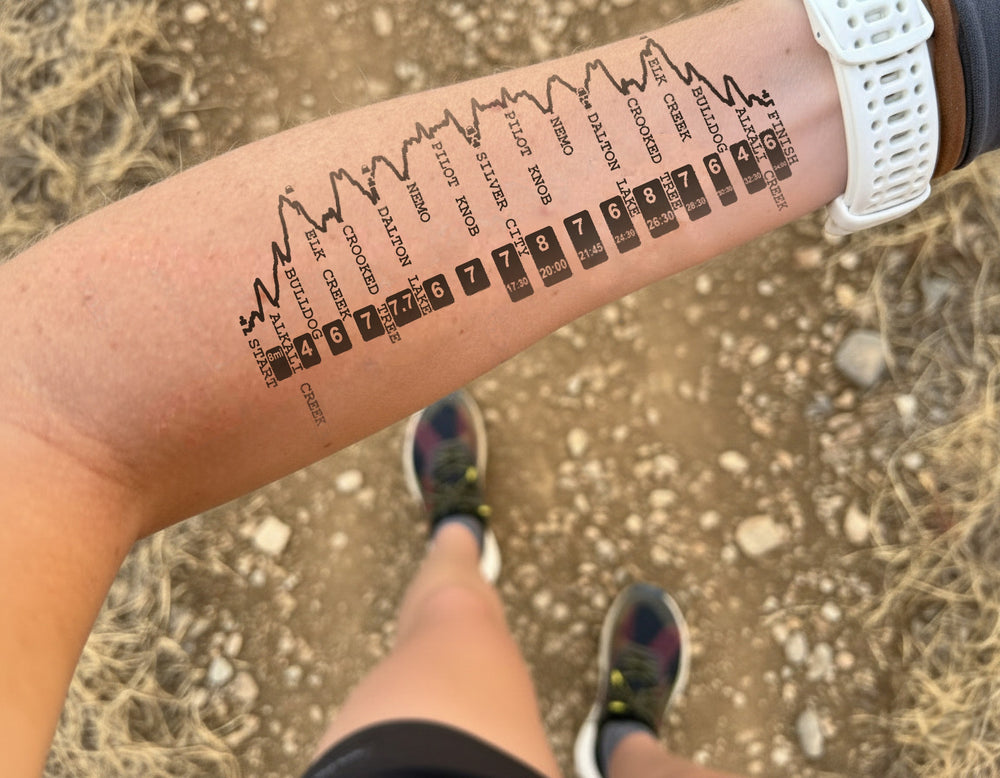 Black Hills 100 mile - Black Hills 100 mile_woman_cutoff